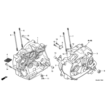 CRANKCASE (CRF80F)