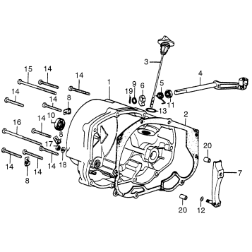 RIGHT CRANKCASE COVER