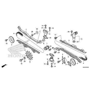 CAM CHAIN + TENSIONER