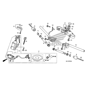 HANDLEBAR + TOP BRIDGE