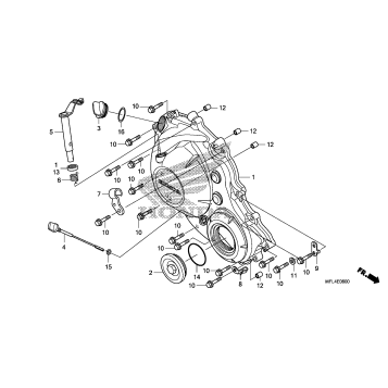 RIGHT CRANKCASE COVER
