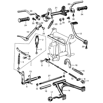 MAIN STAND + STEP BAR