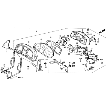 SPEEDOMETER + TACHOMETER
