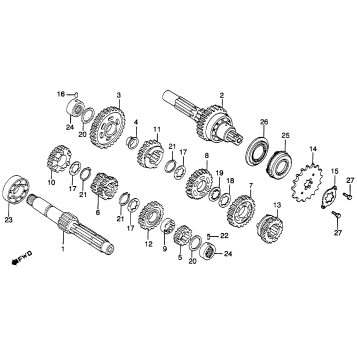 CM450E/CTRANSMISSION