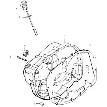 RIGHT CRANKCASE COVER