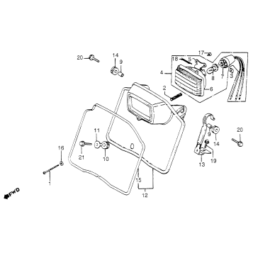 HEADLIGHT + HEADLIGHT CASE