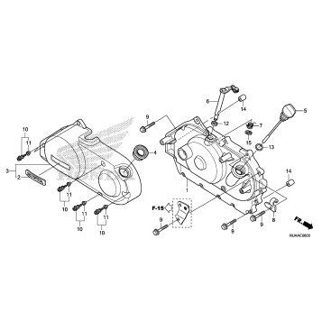 RIGHT CRANKCASE COVER (1)