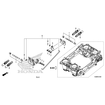 THROTTLE BODY (COMPONENT PARTS)