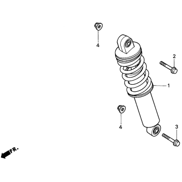 REAR SHOCK ABSORBER