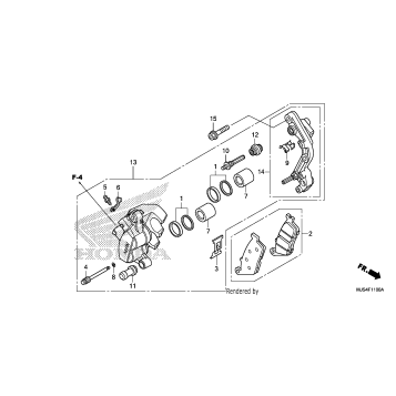 FRONT BRAKE CALIPER (1)