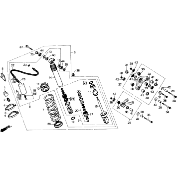 SHOCK ABSORBER 85-87