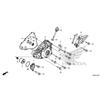 LEFT CRANKCASE COVER