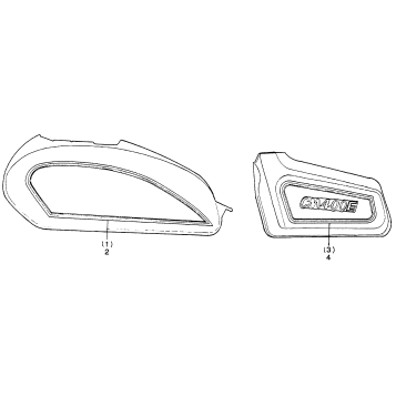 FUEL TANK STRIPE + SIDE COVER STRIPE 81