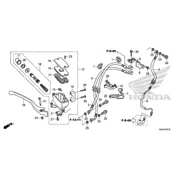 FRONT BRAKE MASTER       CYLINDER (2)