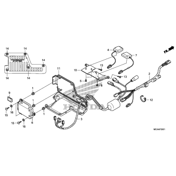 NAVIGATION & XM UNIT