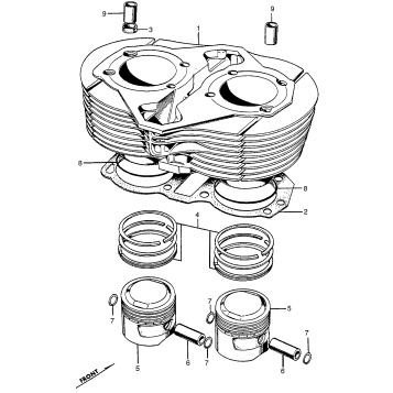 CYLINDER + PISTON