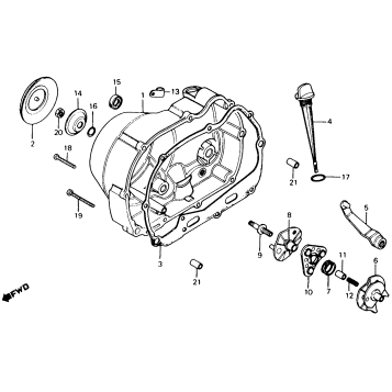 RIGHT CRANKCASE COVER