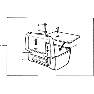 FIXED TYPE TRUNK-CLR MTCH 81-82
