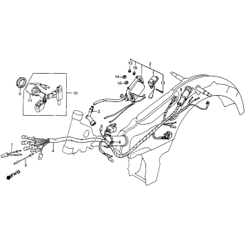 WIRE HARNESS + IGNITION COIL