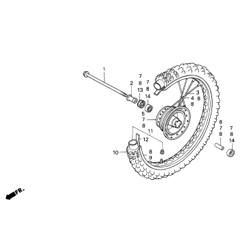 FRONT WHEEL