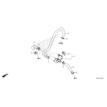 AIR INJECTION CONTROL    VALVE