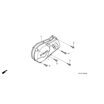 LEFT CRANKCASE COVER