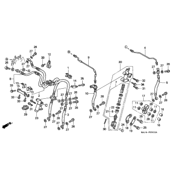 SECOND MASTER CYLINDER