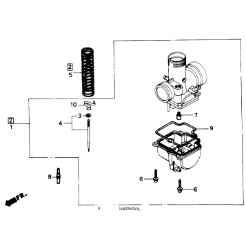 CARBURETOR O.P. PARTS KIT