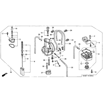 CARBURETOR ('02-'03)