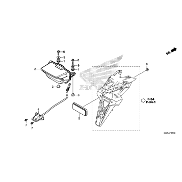 TAILLIGHT@LICENSE LIGHT