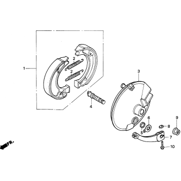 FRONT BRAKE@FRONT BRAKE  PANEL