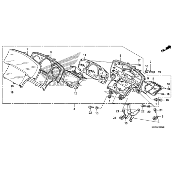 METER (GL1800'06-'10)    (NAVIGATION)