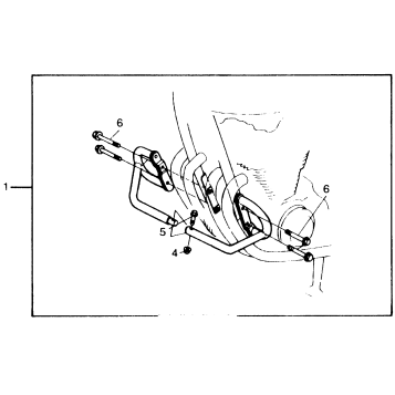ENGINE GUARD SET-1 PIECE