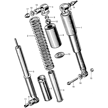 REAR SHOCK ABSORBER