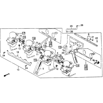 CARBURETOR ASSY. (LINK)
