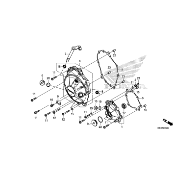 RIGHT CRANKCASE COVER