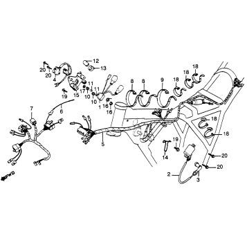 WIRE HARNESS + IGNITION COIL