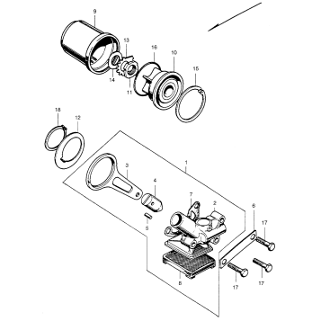OIL FILTER + OIL DRUM