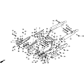 EXHAUST MUFFLER (A/I)