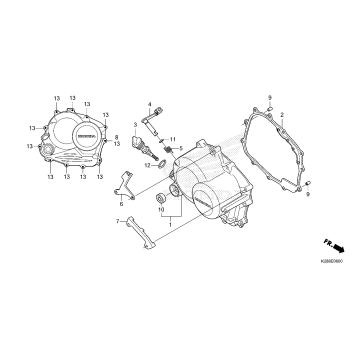 RIGHT CRANKCASE COVER