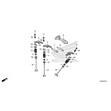 CAMSHAFT VALVE (RR.)