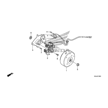 ALTERNATOR (CRF80F)