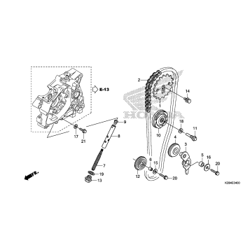 CAM CHAIN + TENSIONER