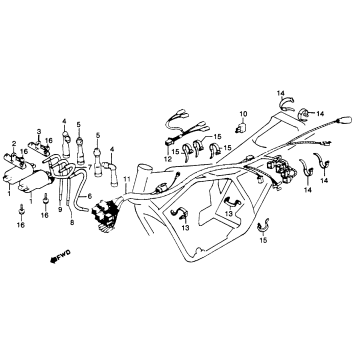 WIRE HARNESS + IGNITION COIL