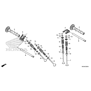 CAMSHAFT@VALVE