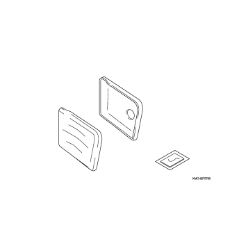 BILLET SWINGARM PIVOT COVER SET (FLUTED)