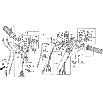 SE HANDLE + SWITCH + CABLES