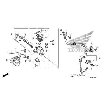 FRONT BRAKE MASTER CYLINDER