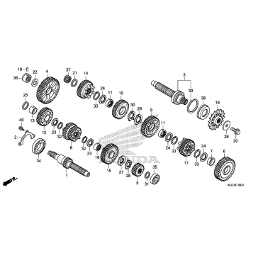 TRANSMISSION (CTX700/A)