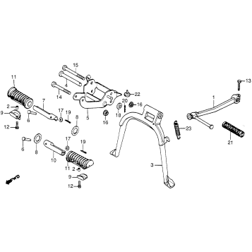 PEDAL + STAND + STEP 81